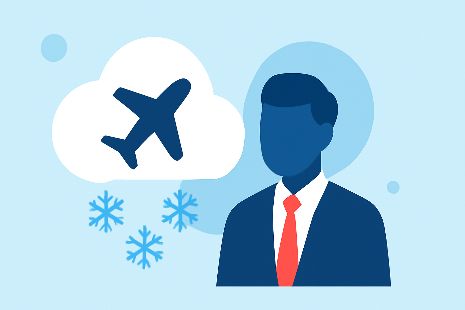 Managing Cold-Weather Airport Delays During Business Trips