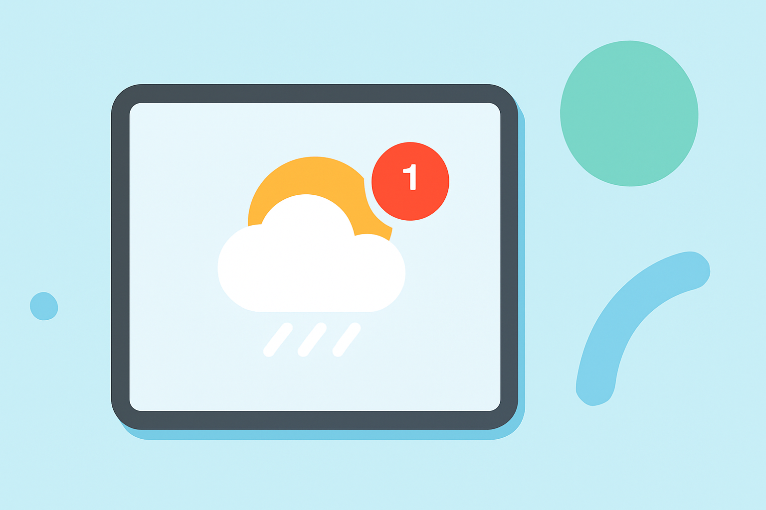 How to Enable Weather Notification Badges on Your iPad