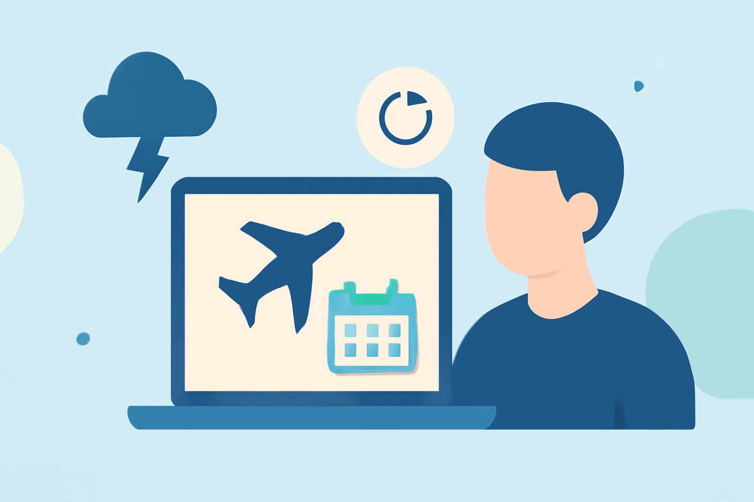 Rebooking Flights During Storms: Essential Tips for First-Time Flyers