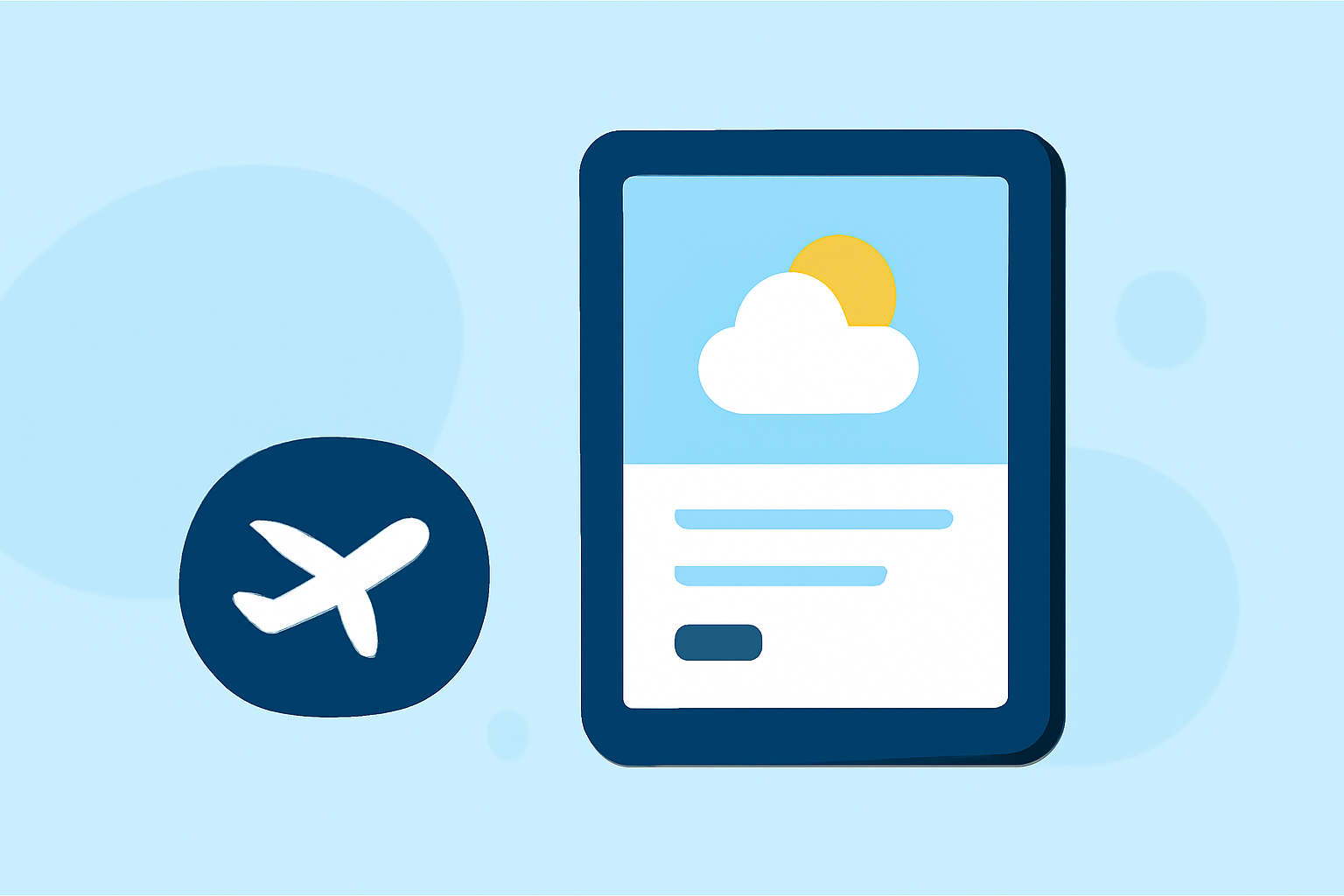 Optimizing Your iPad for Morning and Evening Airport Weather Updates