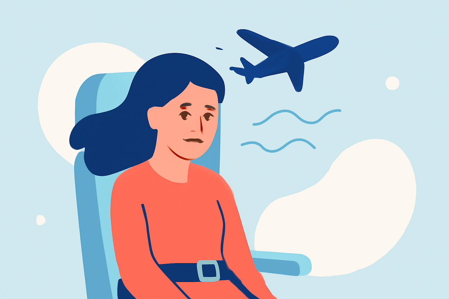 Turbulence and Motion Comfort Mistakes to Avoid for First-Time Flyers