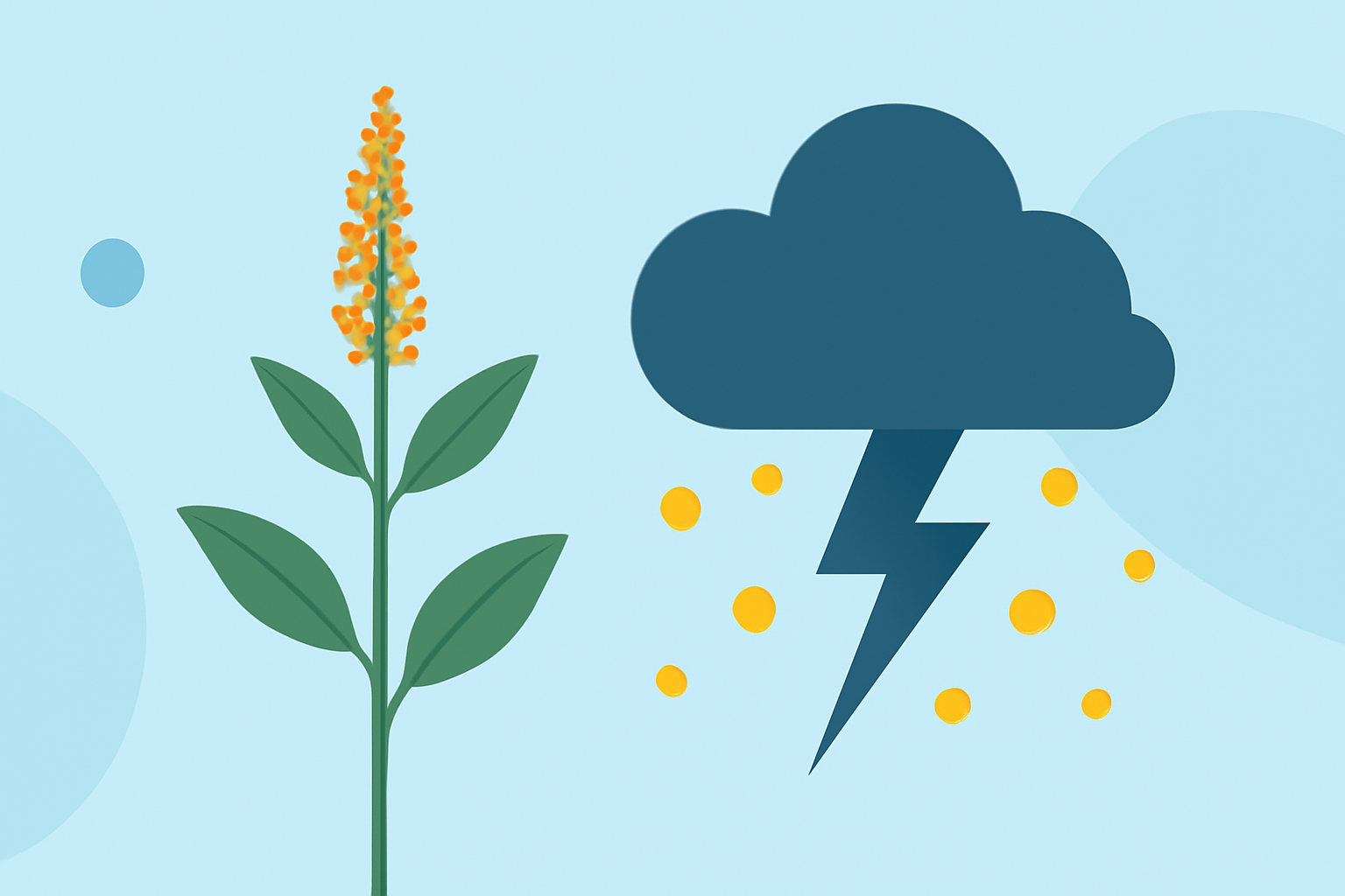 Understanding Ragweed Pollen Levels During Severe Weather