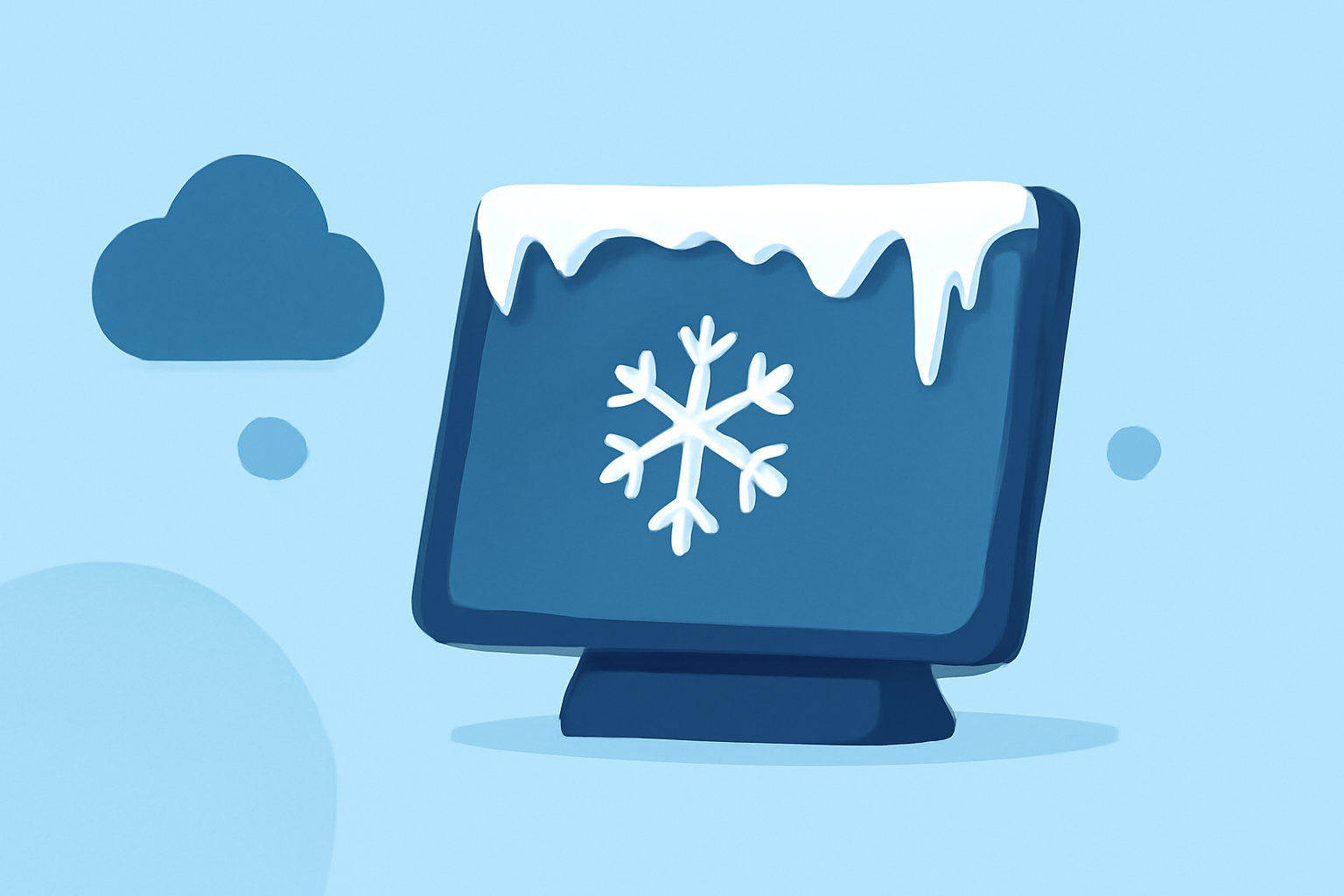 Understanding Ice Accumulation on Smart Displays