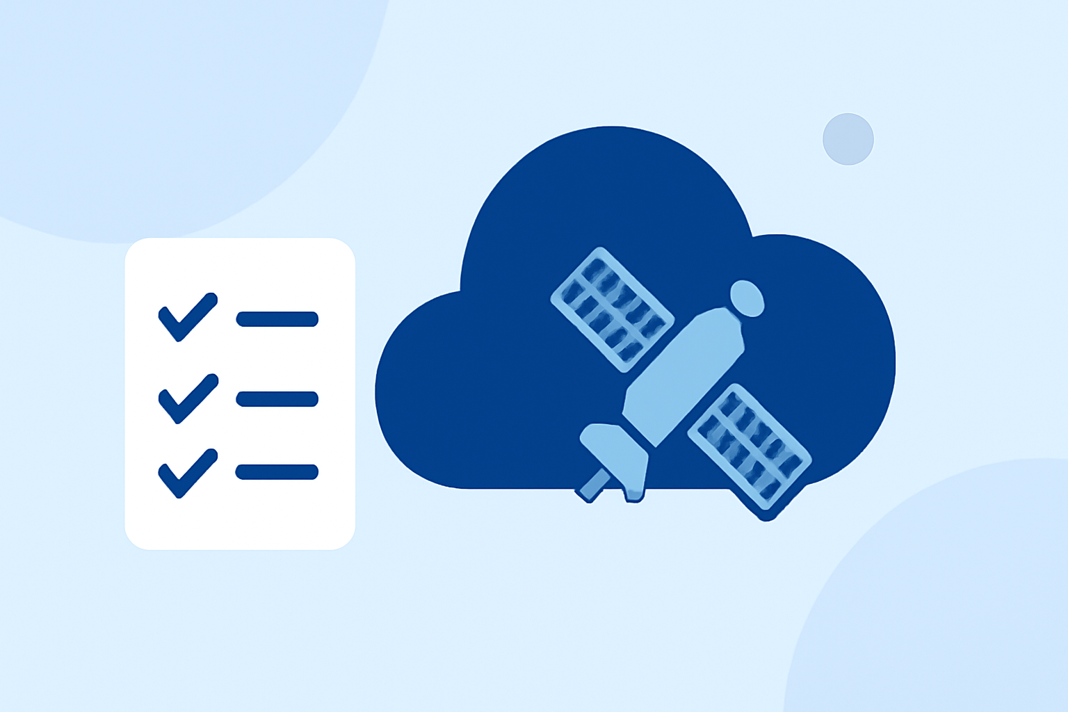 Weather Satellite Data Checklist for Pet Owners
