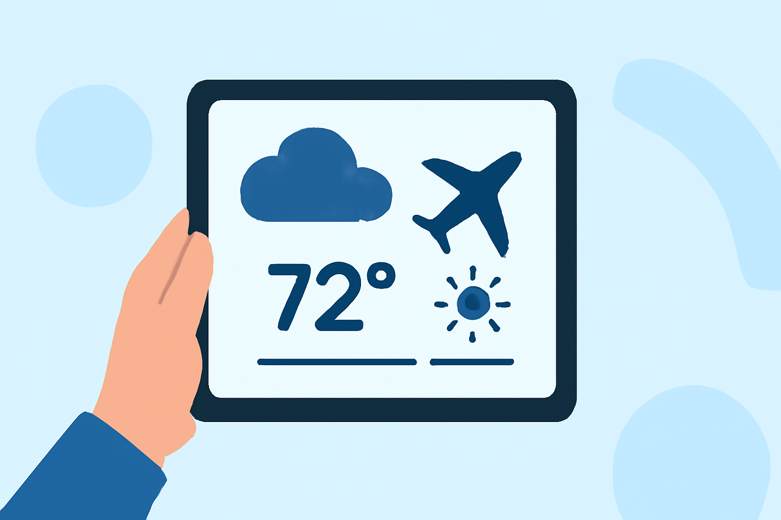 How to Access Arrival Airport Weather on Your iPad
