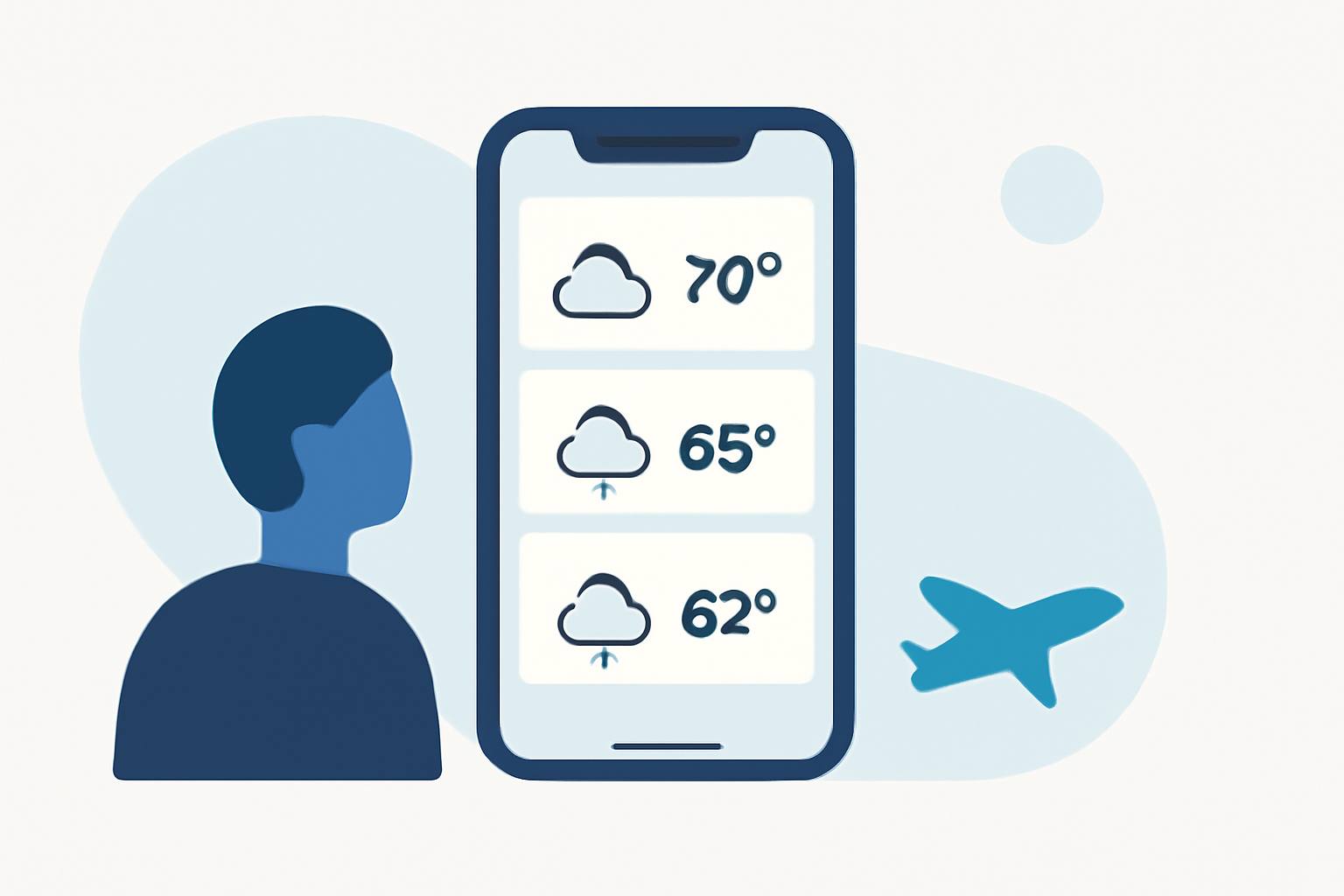 Getting Started with Comparing Weather Across Airports on Your Phone
