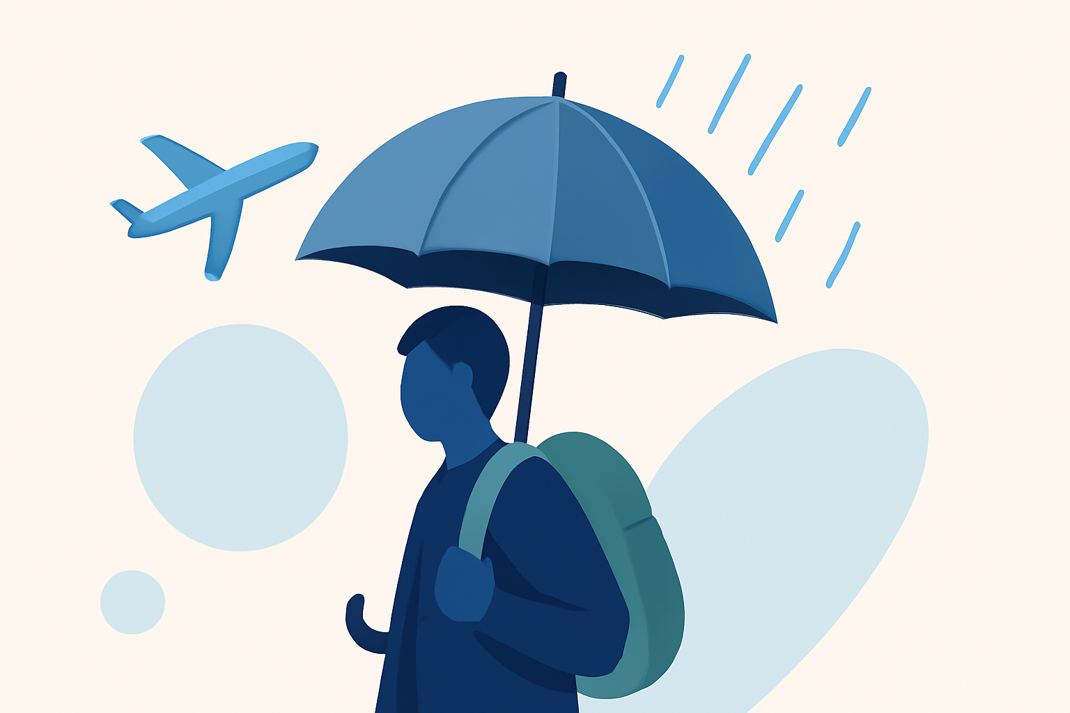 Managing Rain Delays during Travel: A Workflow for Road and Air Trips
