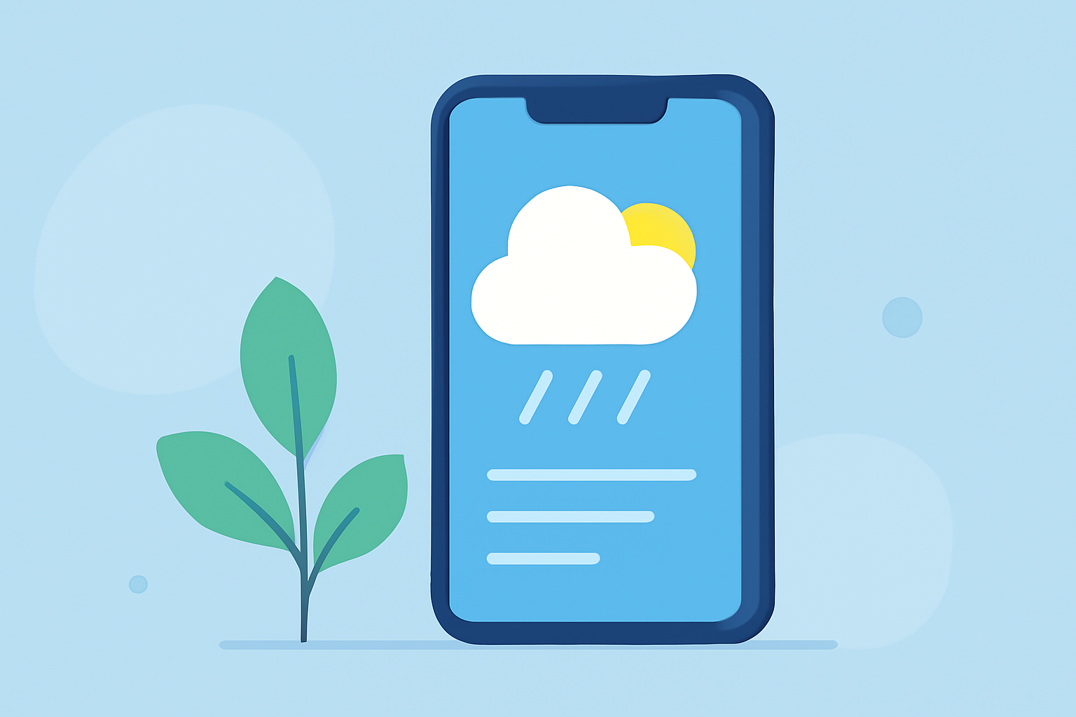 Easy Weather App First Setup During Pollen Season