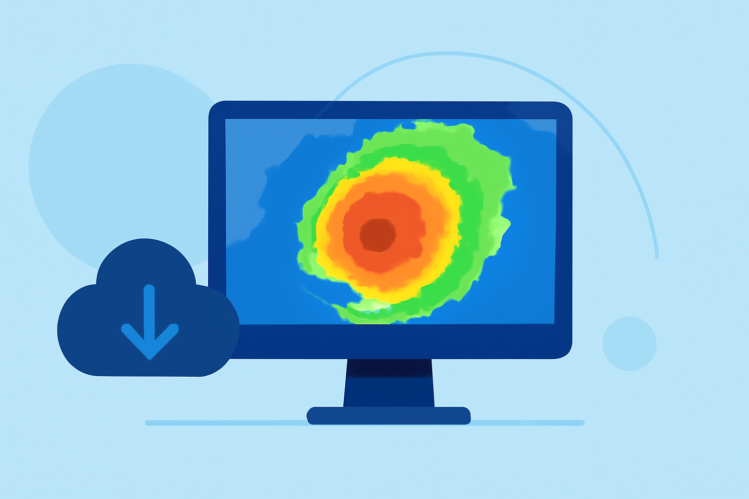 Understanding Doppler Velocity Maps in Winter Storms