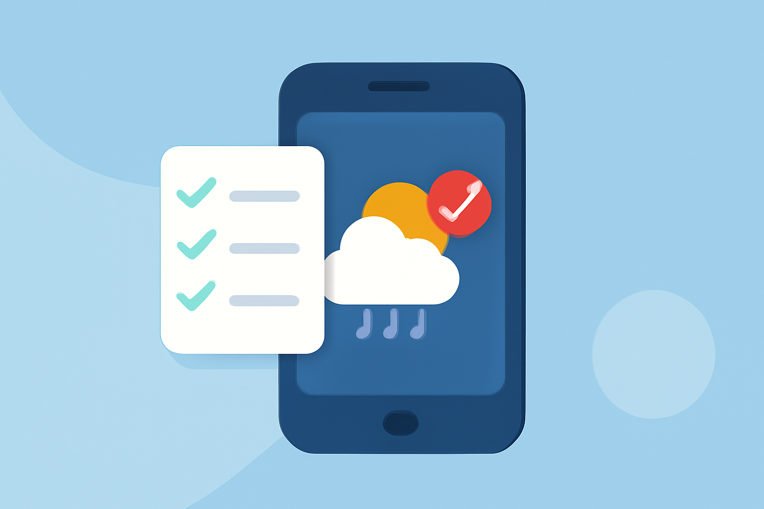 Weather App Notification Permissions Checklist
