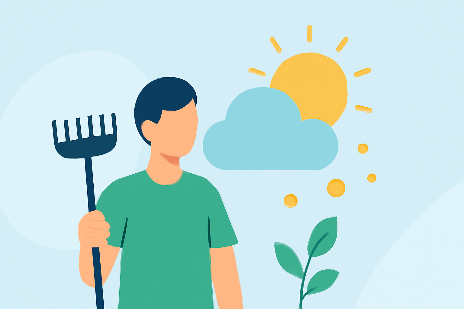 Optimal Weather Conditions for Outdoor Maintenance During Pollen Season