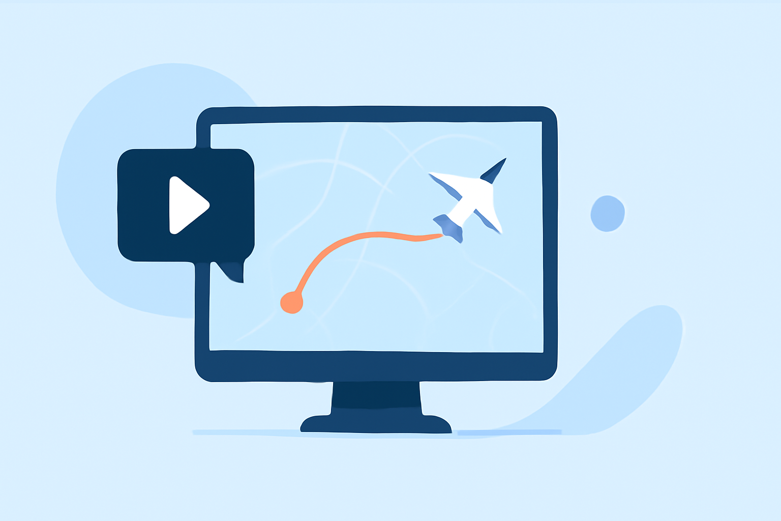 Enhancing Social Media Content with Flight Route Overlays