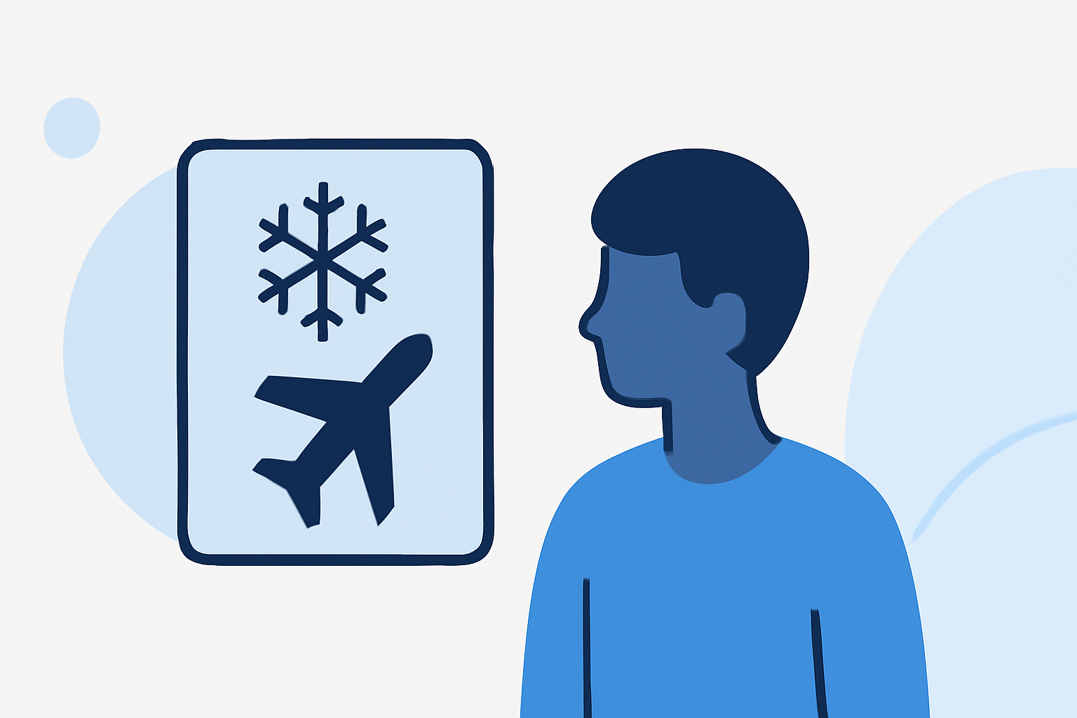 How to Stay Informed About Flight Delays Due to Snow for Weekend Getaways