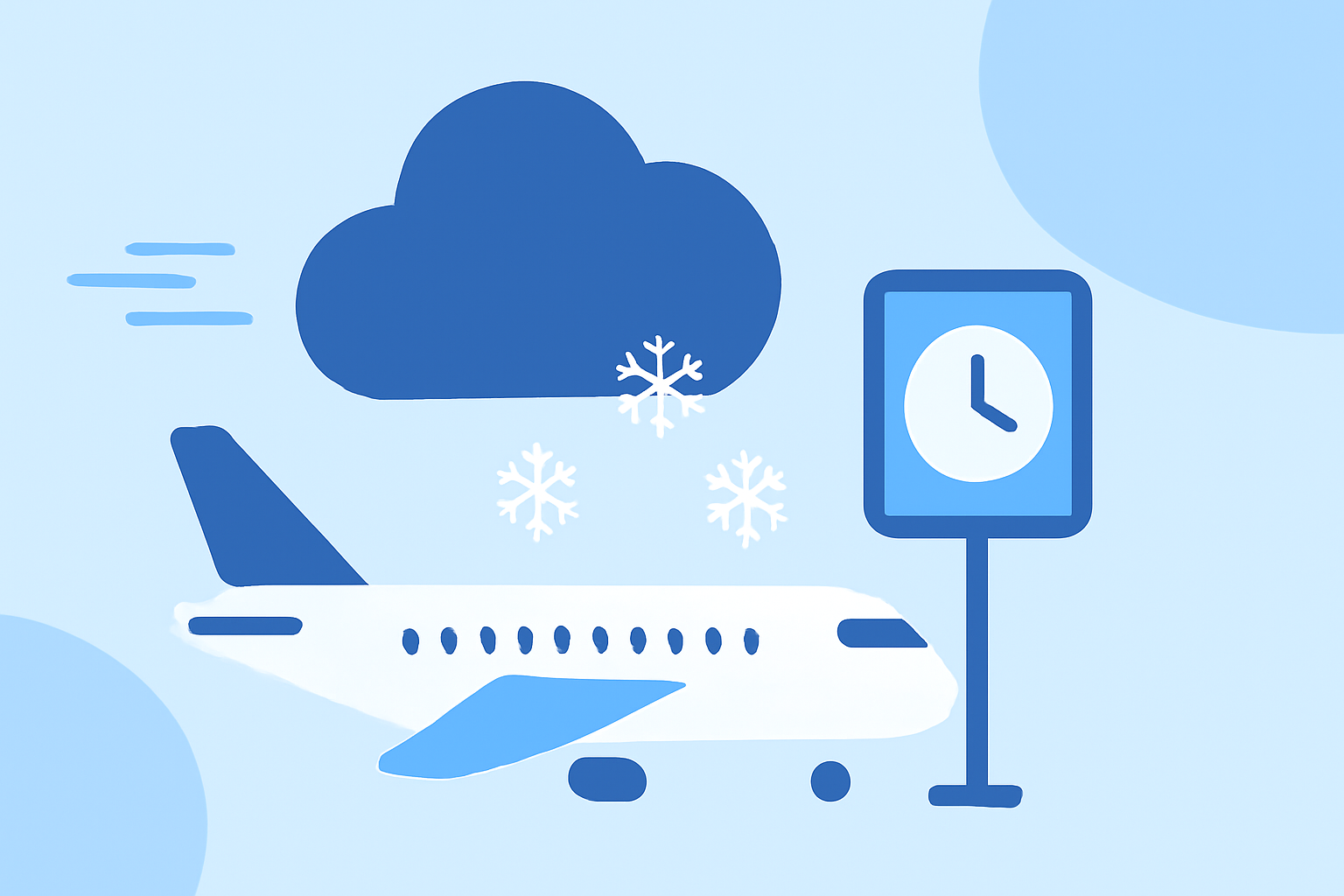 Cold-Weather Airport Delays Basics for Cautious Flyers