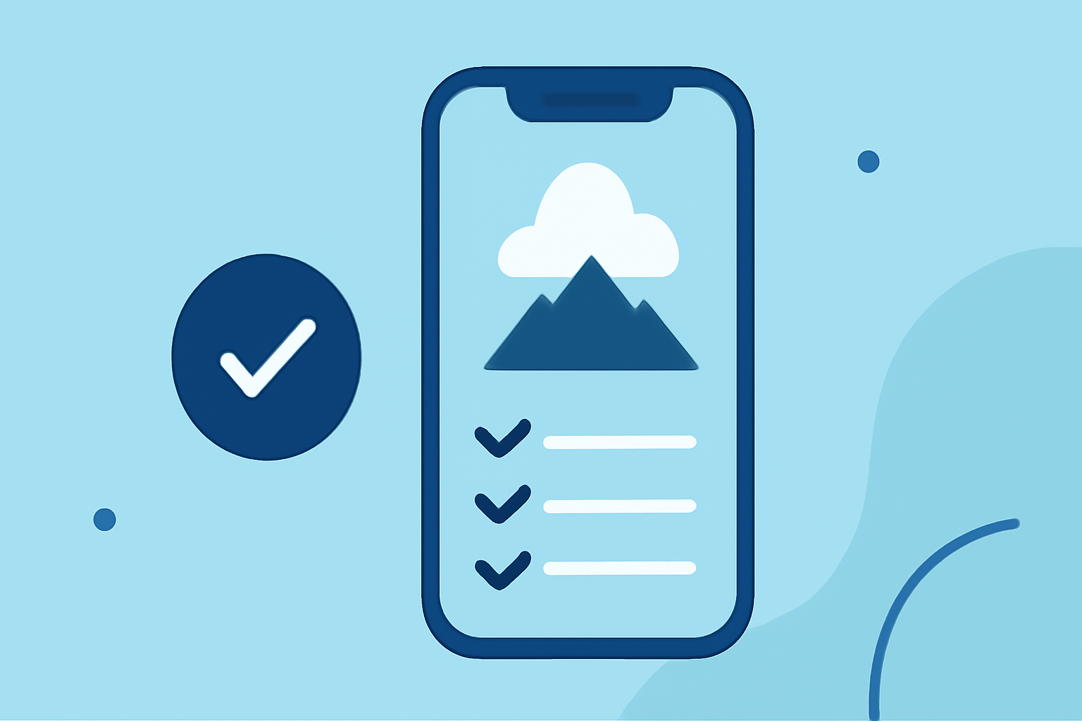 Weather Windows for Mountain Airports Checklist on iPhone
