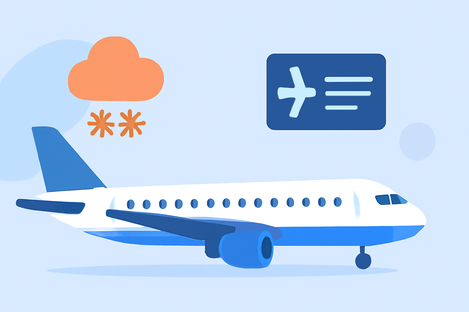 Getting Started with De-Icing and Departure Delays for Travelers