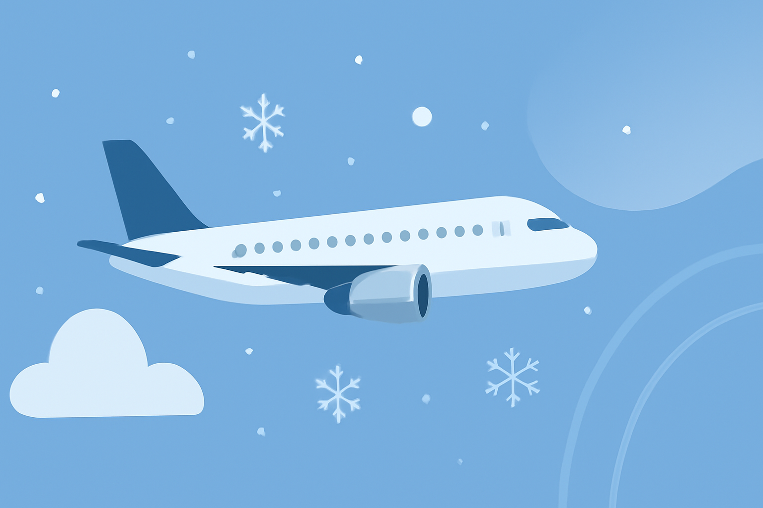 Navigating Snowy Conditions on Domestic Flights: A Step-by-Step Guide