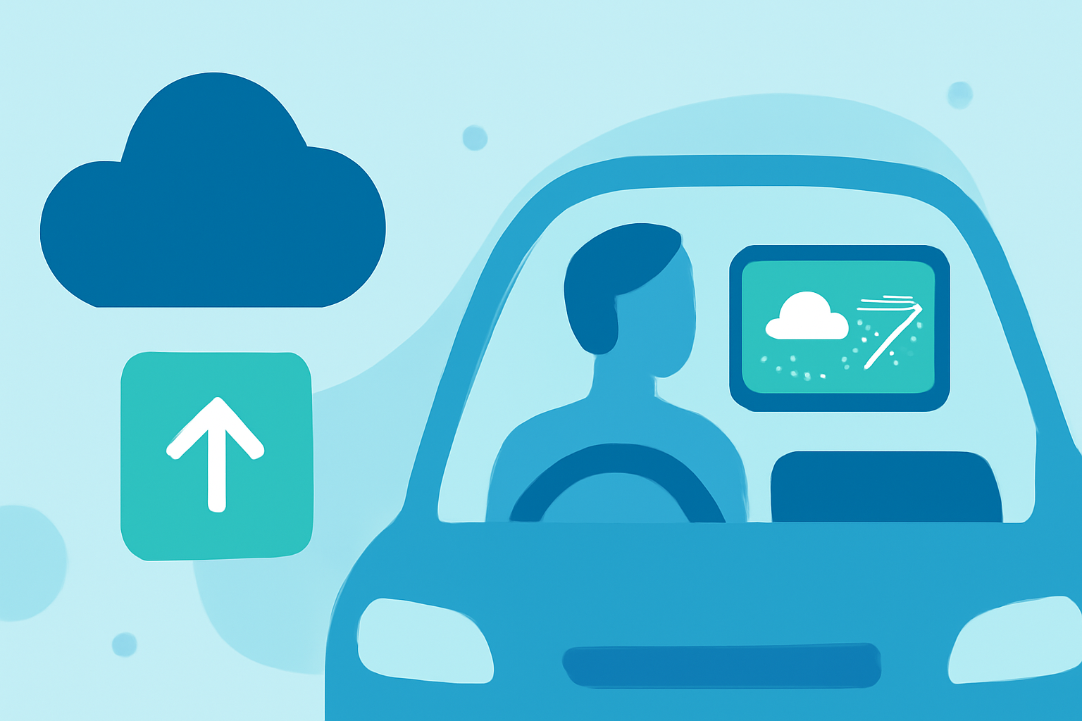 Enhancing In-Car Decision-Making with Weather Forecast Confidence Intervals