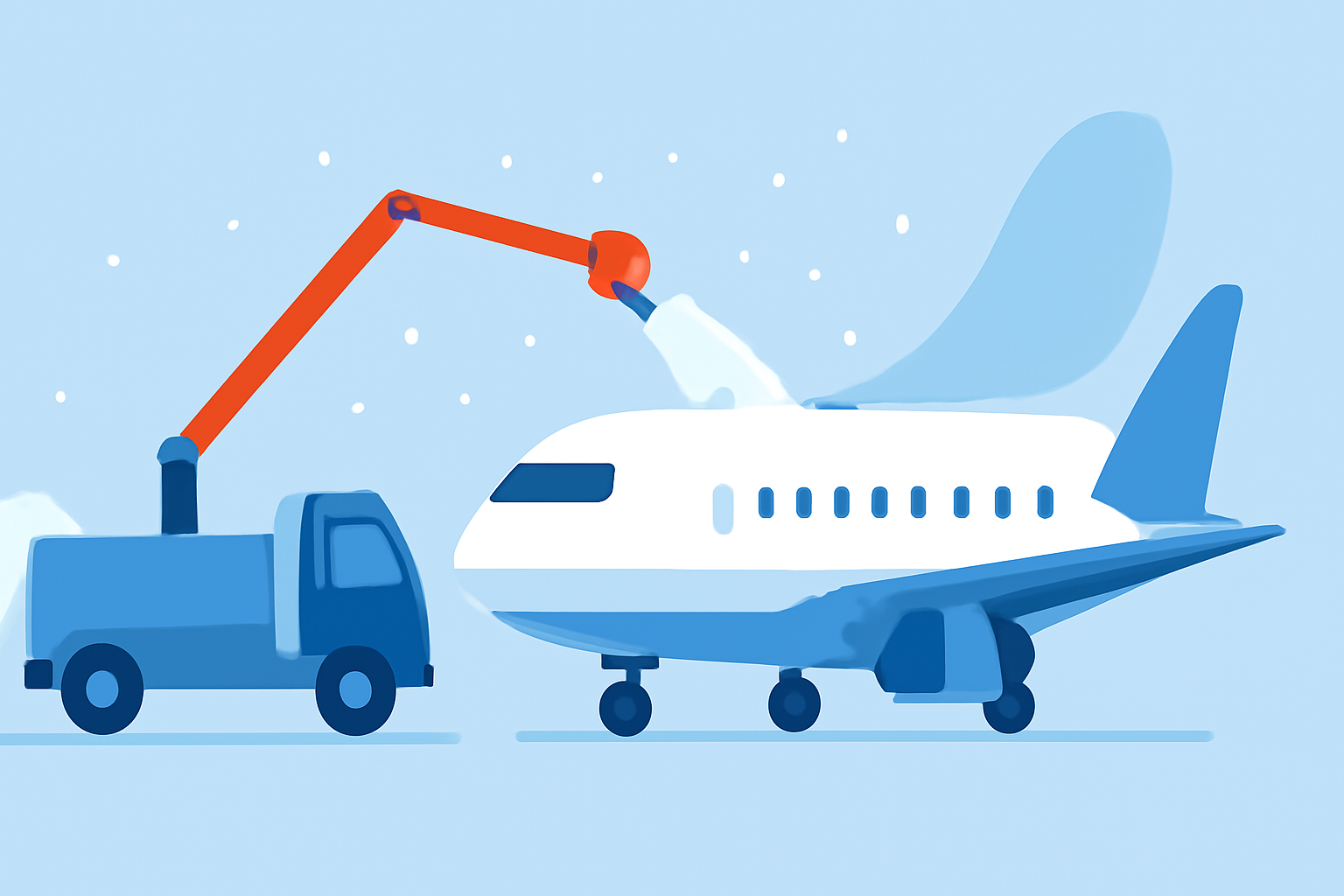 Aircraft De-Icing in Winter Basics
