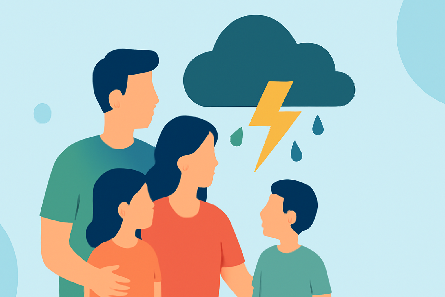 How Families Can Navigate Afternoon Storms During Summer Travels