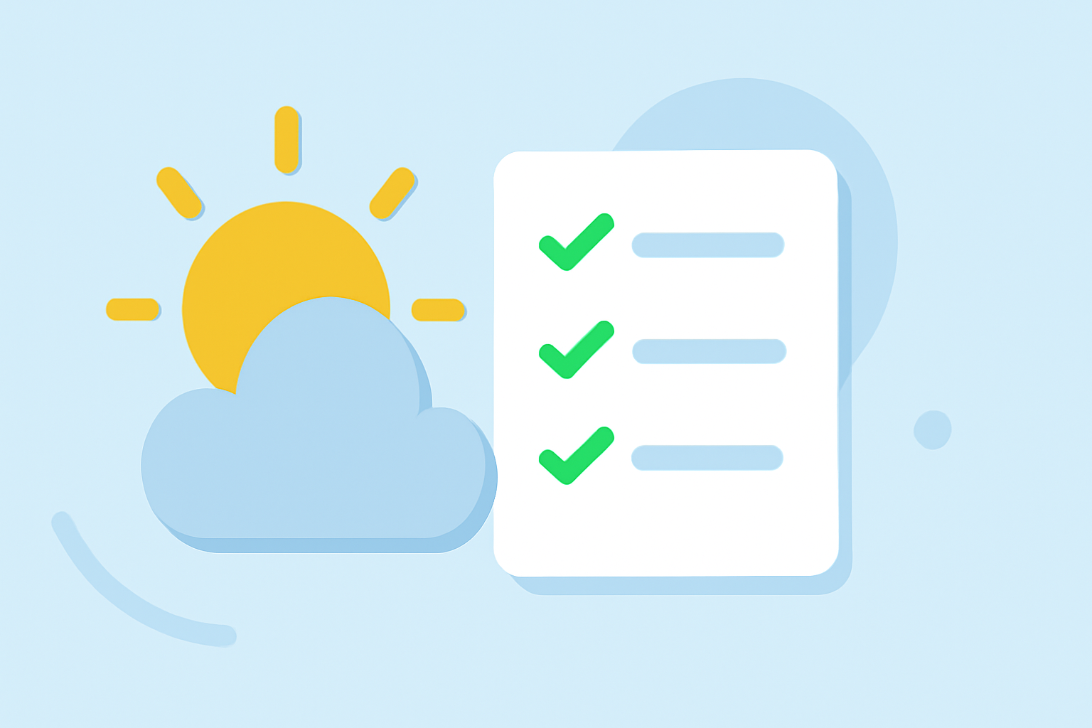 Weather for Backyard Farming Checklist