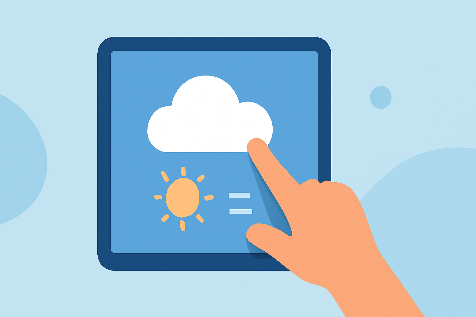 Getting Started with a Weather App on Your Tablet