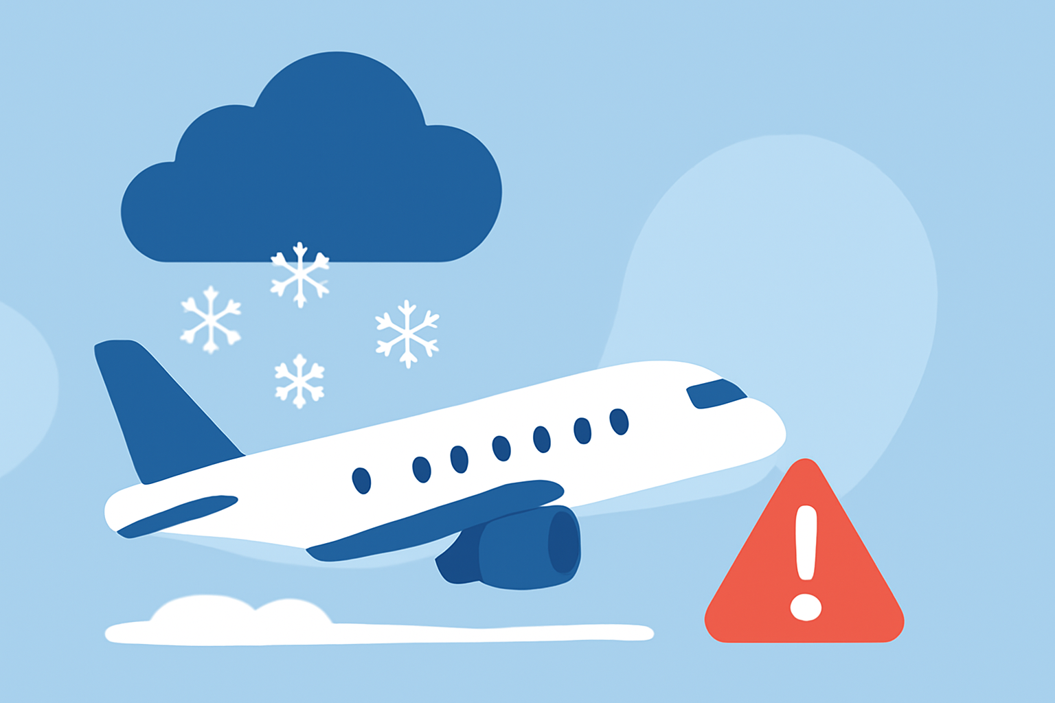 Snow Delays for Flights: Mistakes to Avoid and Solutions
