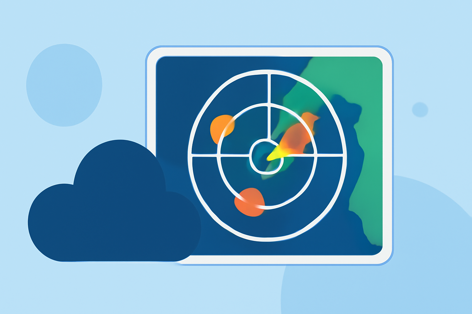 Understanding and Identifying Radar Gap Areas in Weather Applications
