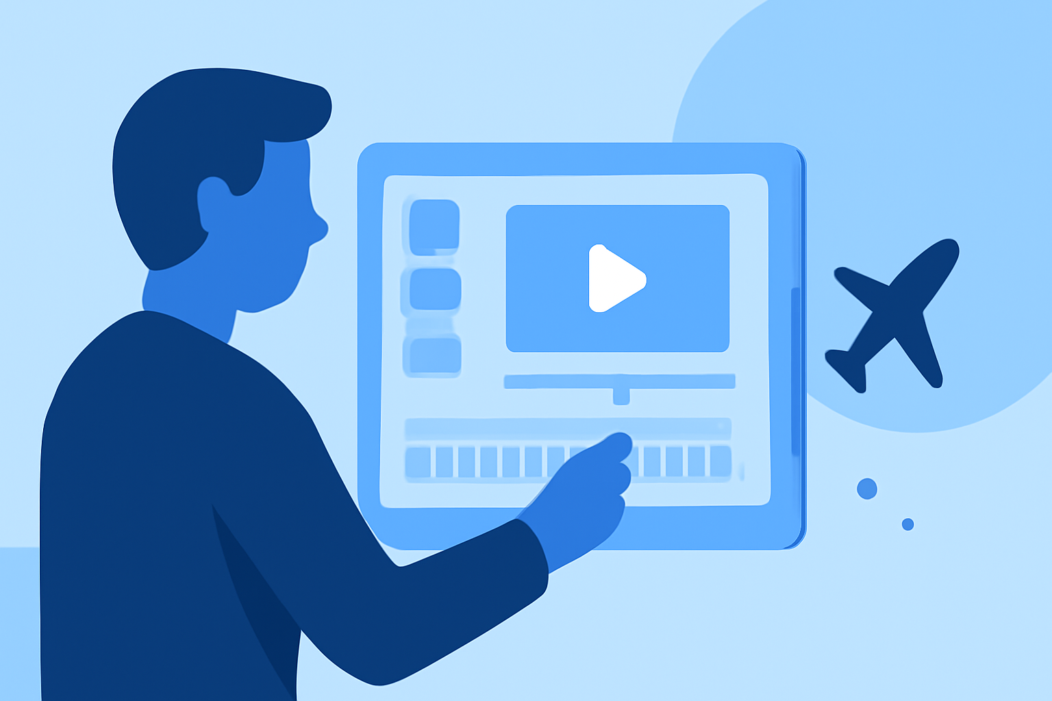 Airport Lounge Video Edits Step by Step for Travel Vloggers