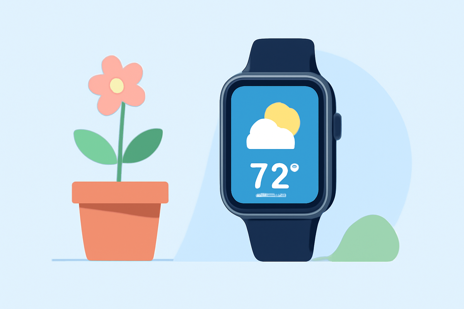 Optimizing Flower Growth with Wear OS Weather Apps