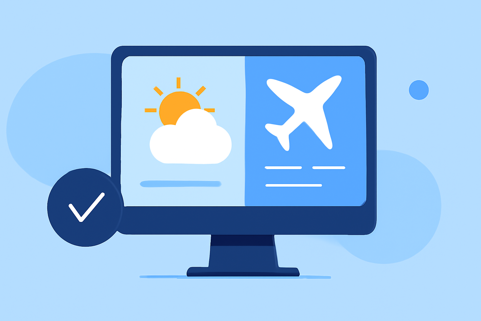 How to Track Destination Weather and Flight Timing in Real Time