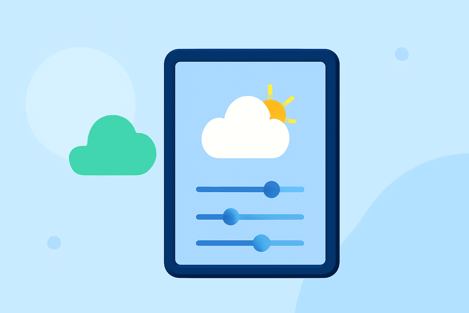 Easy Weather Alert Customization on Your Tablet