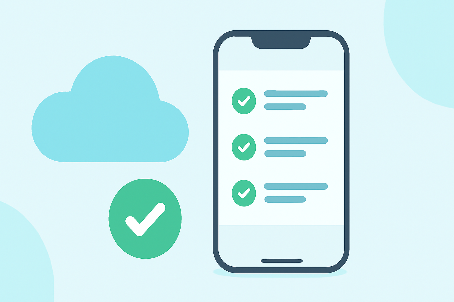 Climate vs Weather Basics Checklist on iPhone