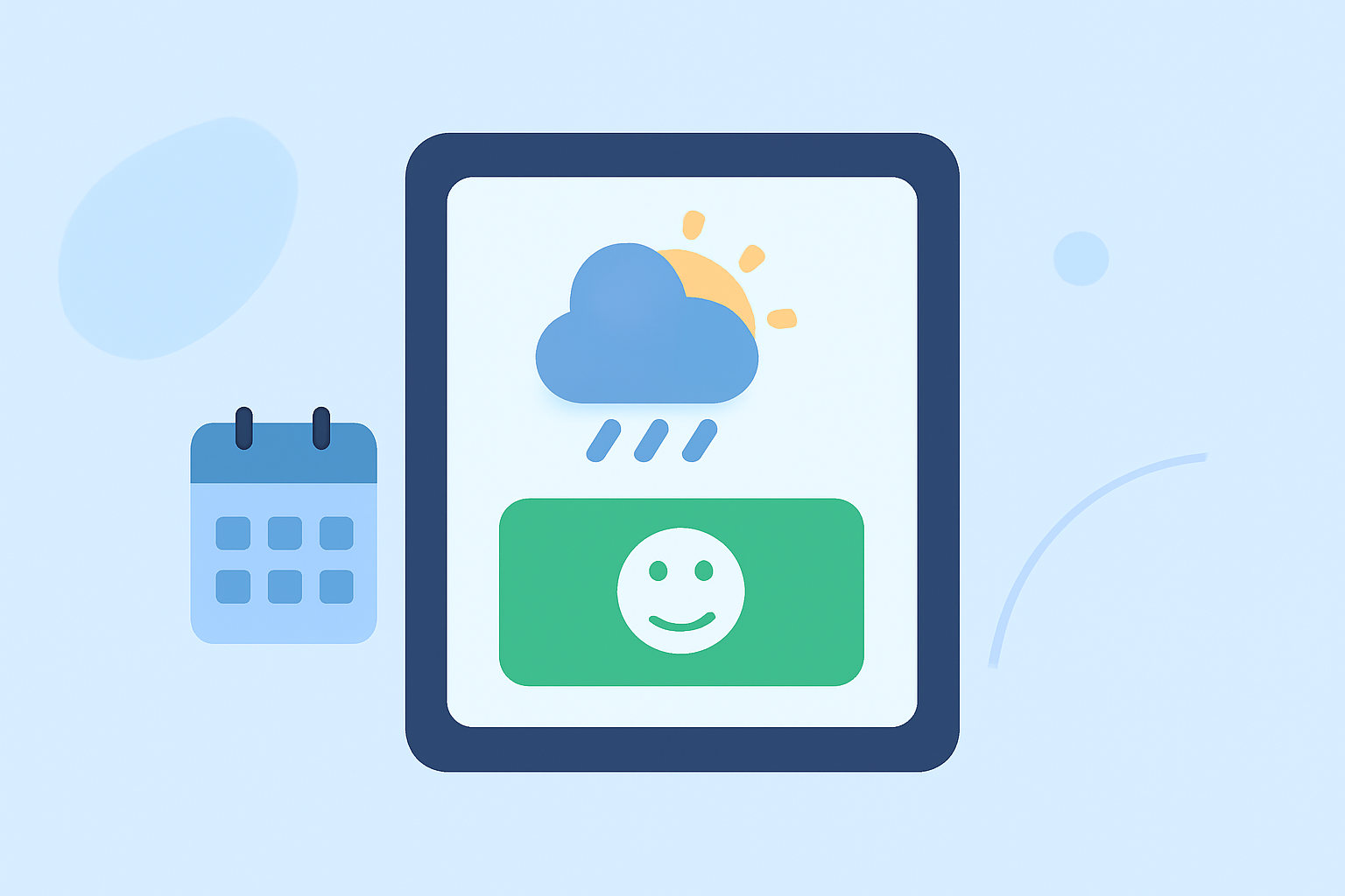 Enhancing Your Daily Planning with Weather and Mood Integration on Tablets
