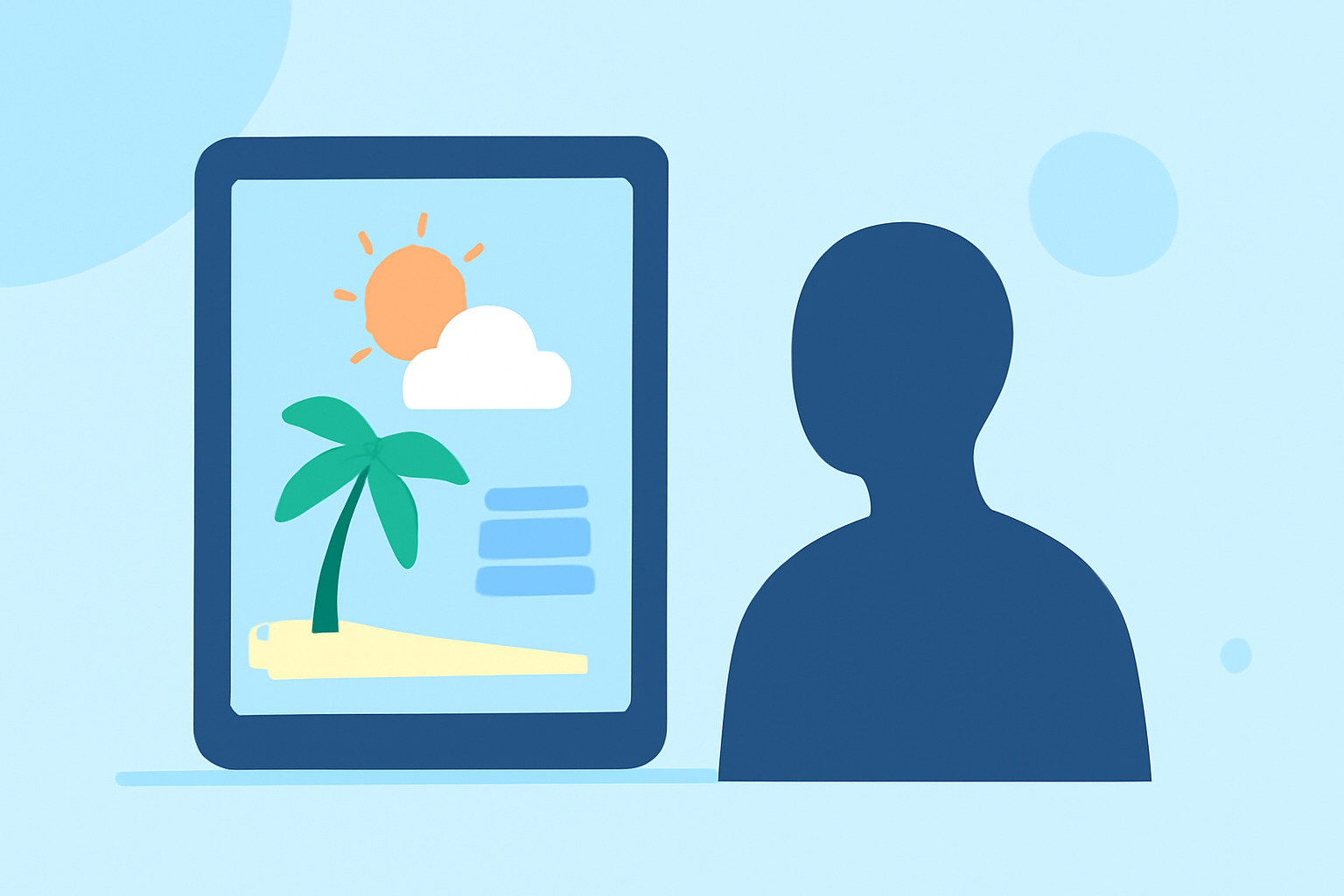 How to Access Step-by-Step Tropical Destination Weather on Your iPad