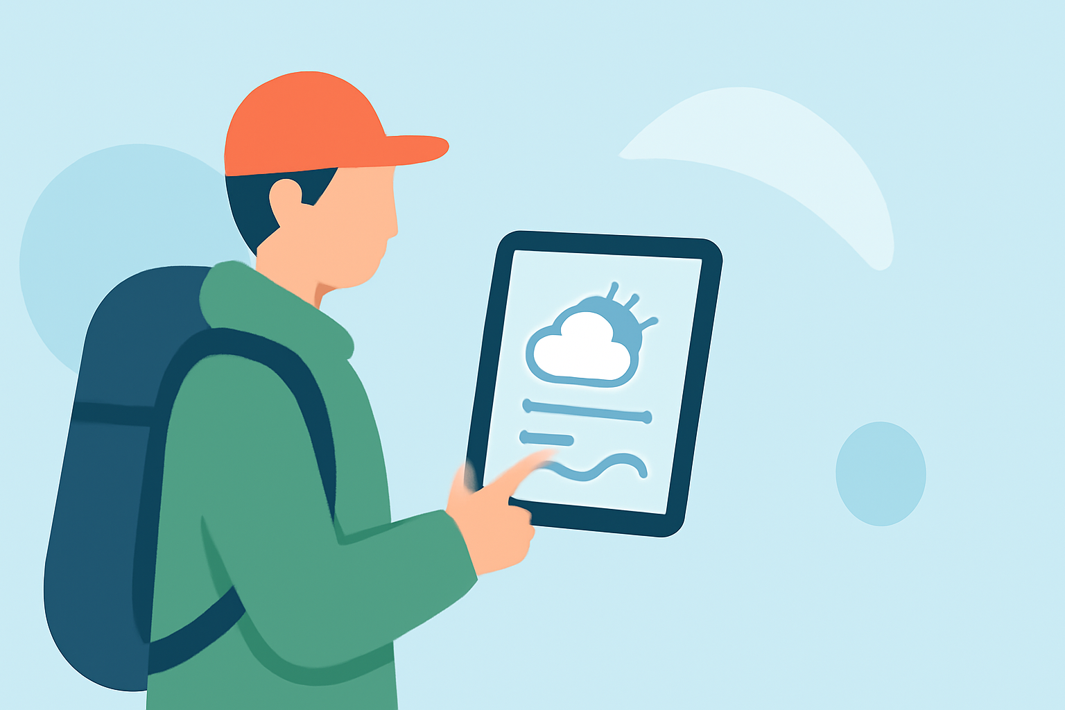 Avoiding Weather Mistakes for Hiking Planning on Your Tablet