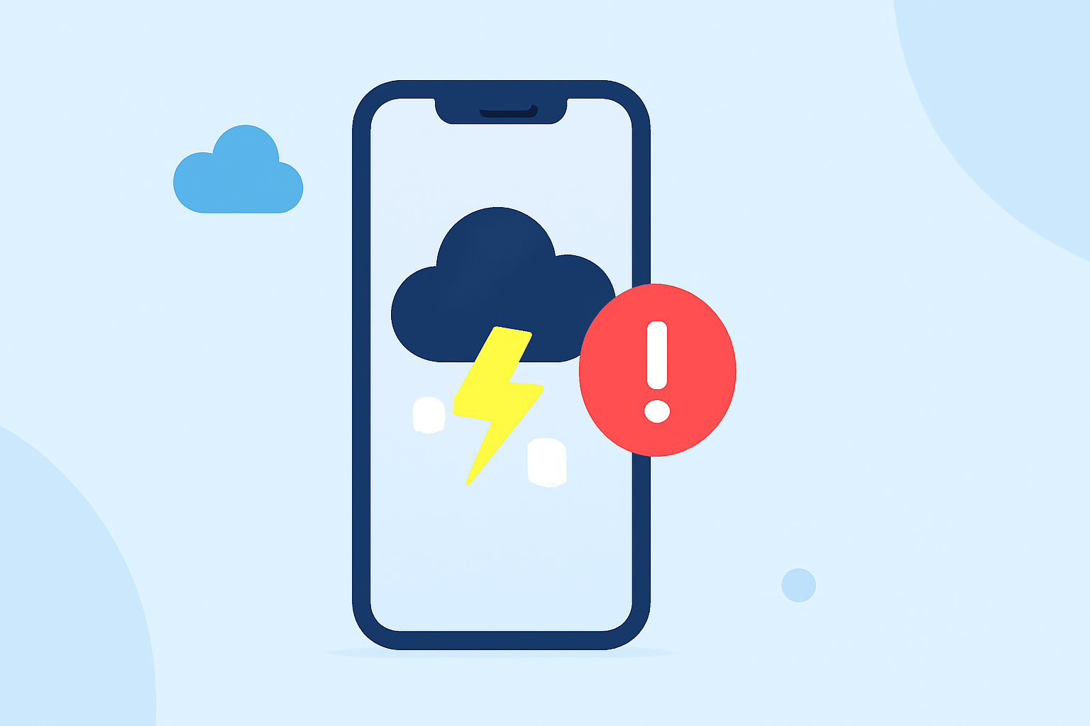 Thunderstorm Safety Explained on iPhone