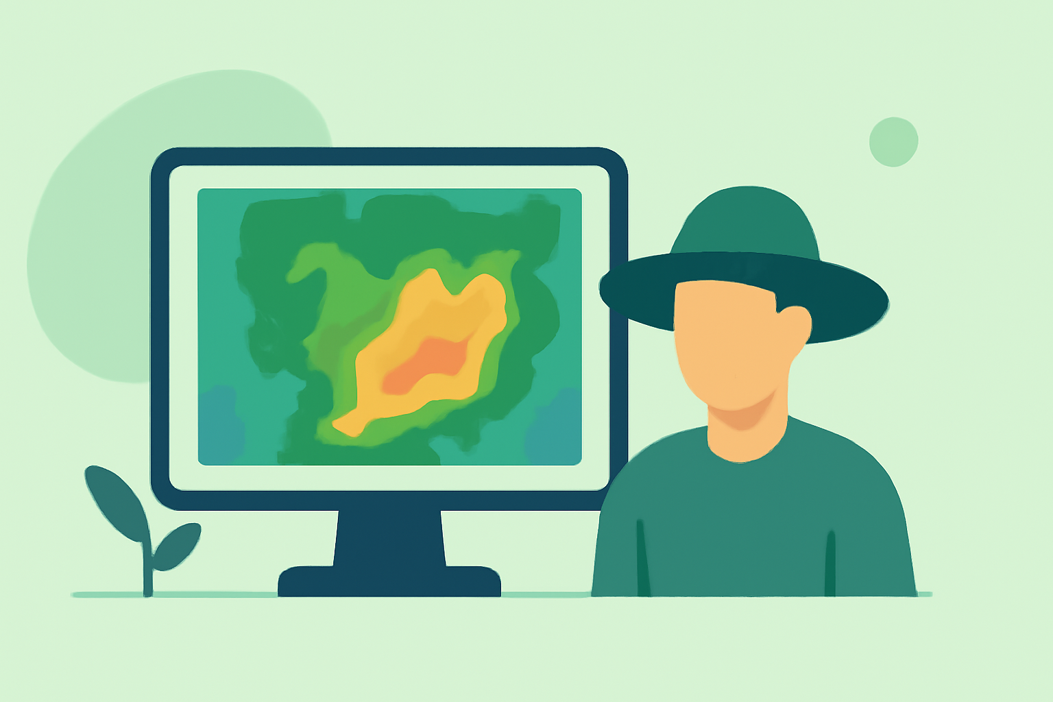 Understanding Base Reflectivity Maps: A Gardener's Guide
