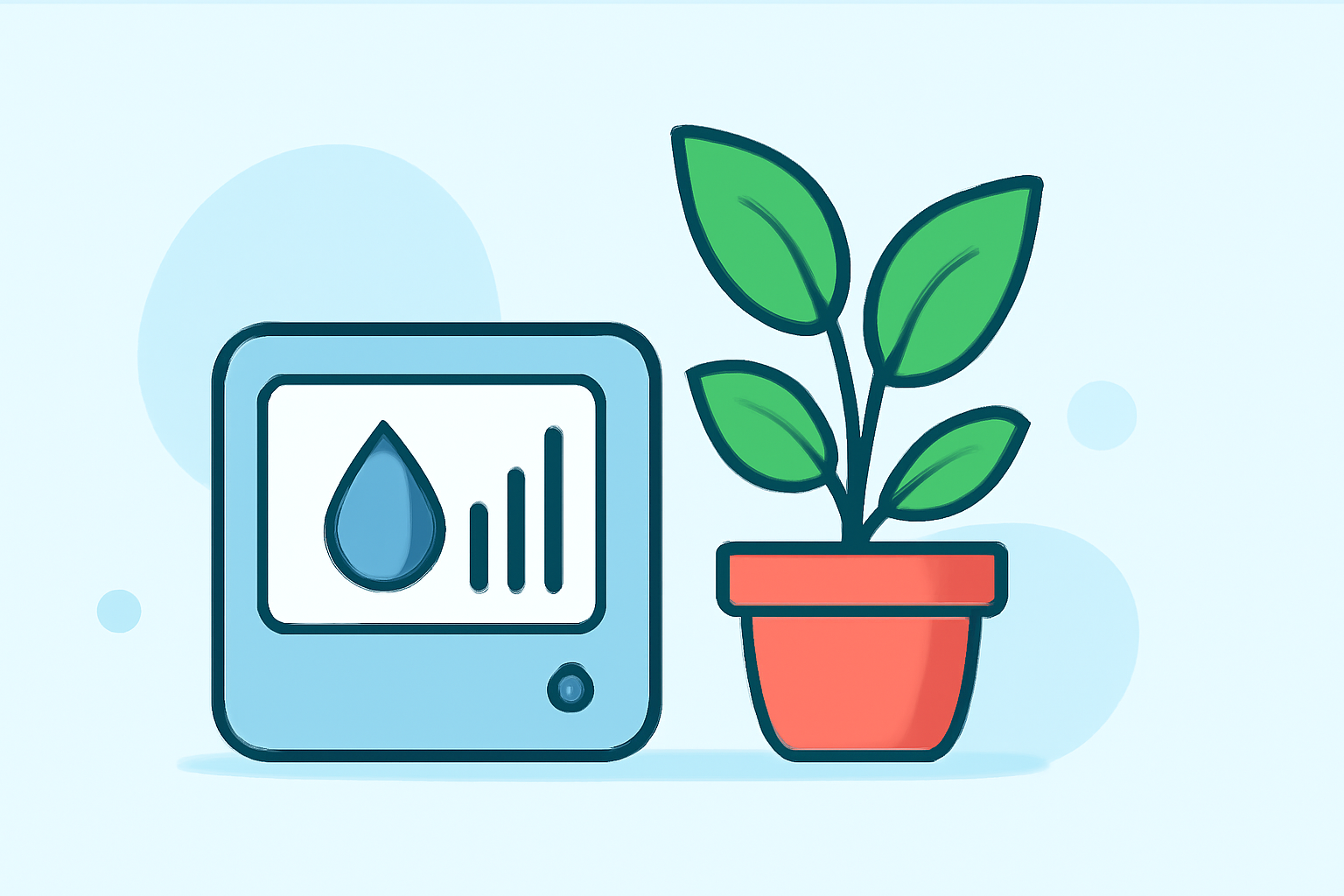 Enhancing Plant Care with Smart Humidity Monitoring Displays