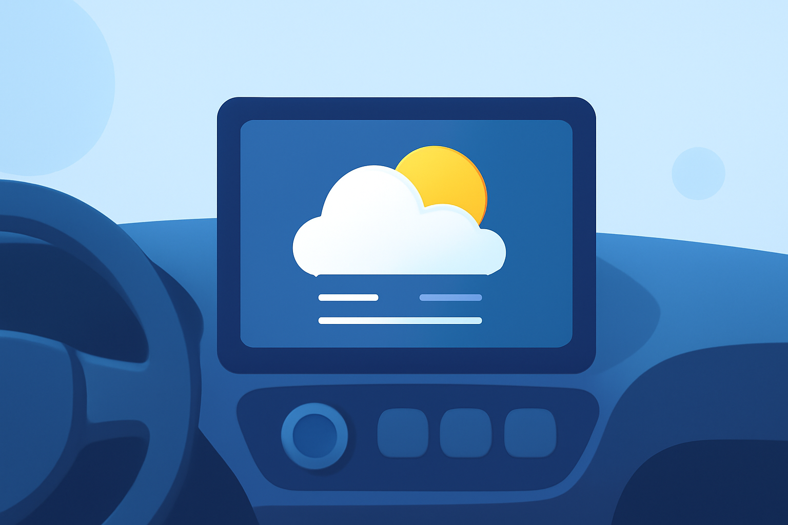 Enhancing Your Car's Dashboard with Real-Time Weather Widgets