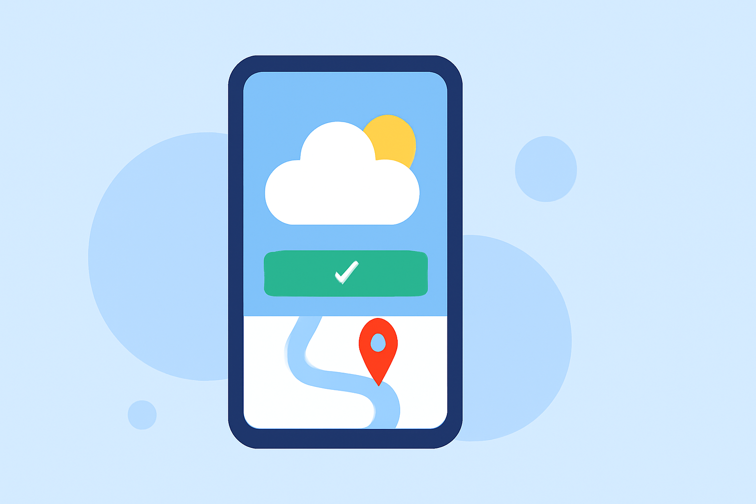 Easy Holiday Season Travel Weather on Android