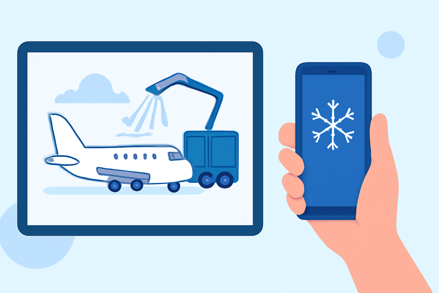 Mastering Aircraft De-Icing: Essential Mobile Tools for Winter Operations