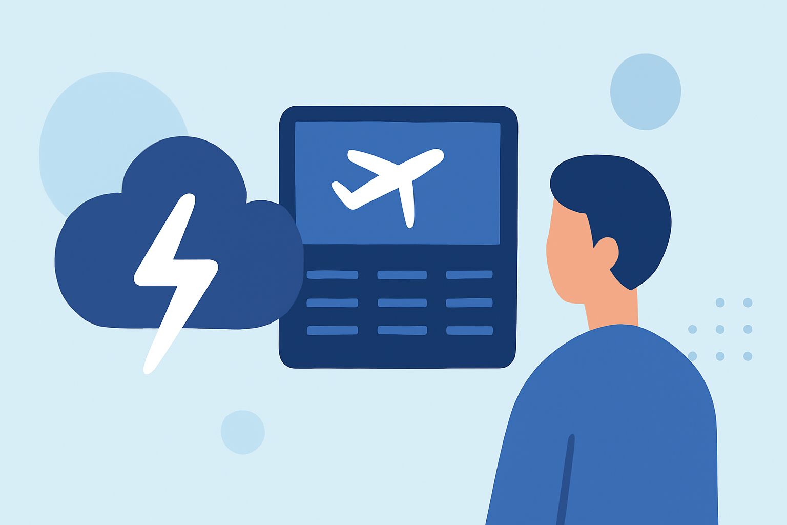 Quick Airport Weather and Connection Risk for Holiday Travel