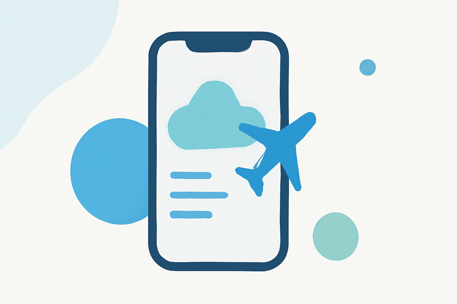 Seasonal Weather and Flight Reliability Tips on iPhone