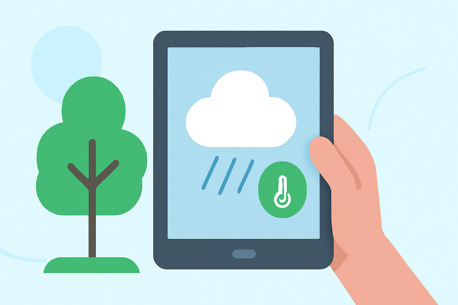 An Introduction to Using Weather Data for Tree Trimming on a Tablet
