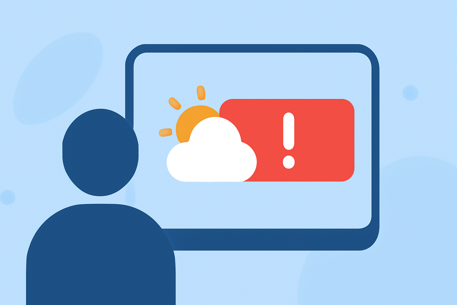 Weather Notification Banners Cheat Sheet for Non-Technical Users