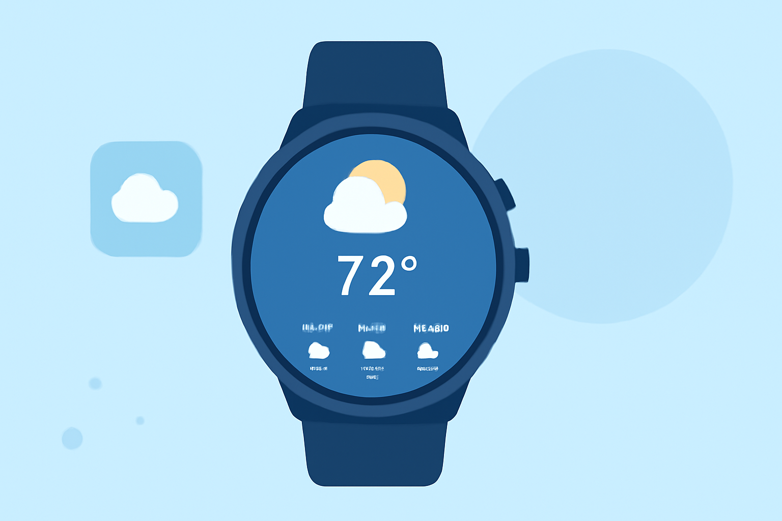 Maximizing Quick Extended Weather Forecasts on Wear OS with Clime