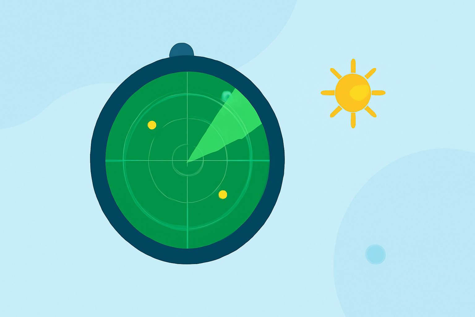Understanding Radar Coverage Areas During Pollen Season