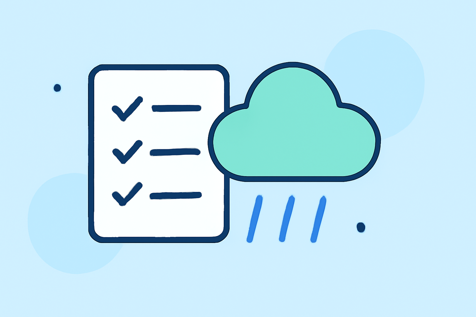 Rain Start Notifications Checklist for Outdoor Enthusiasts