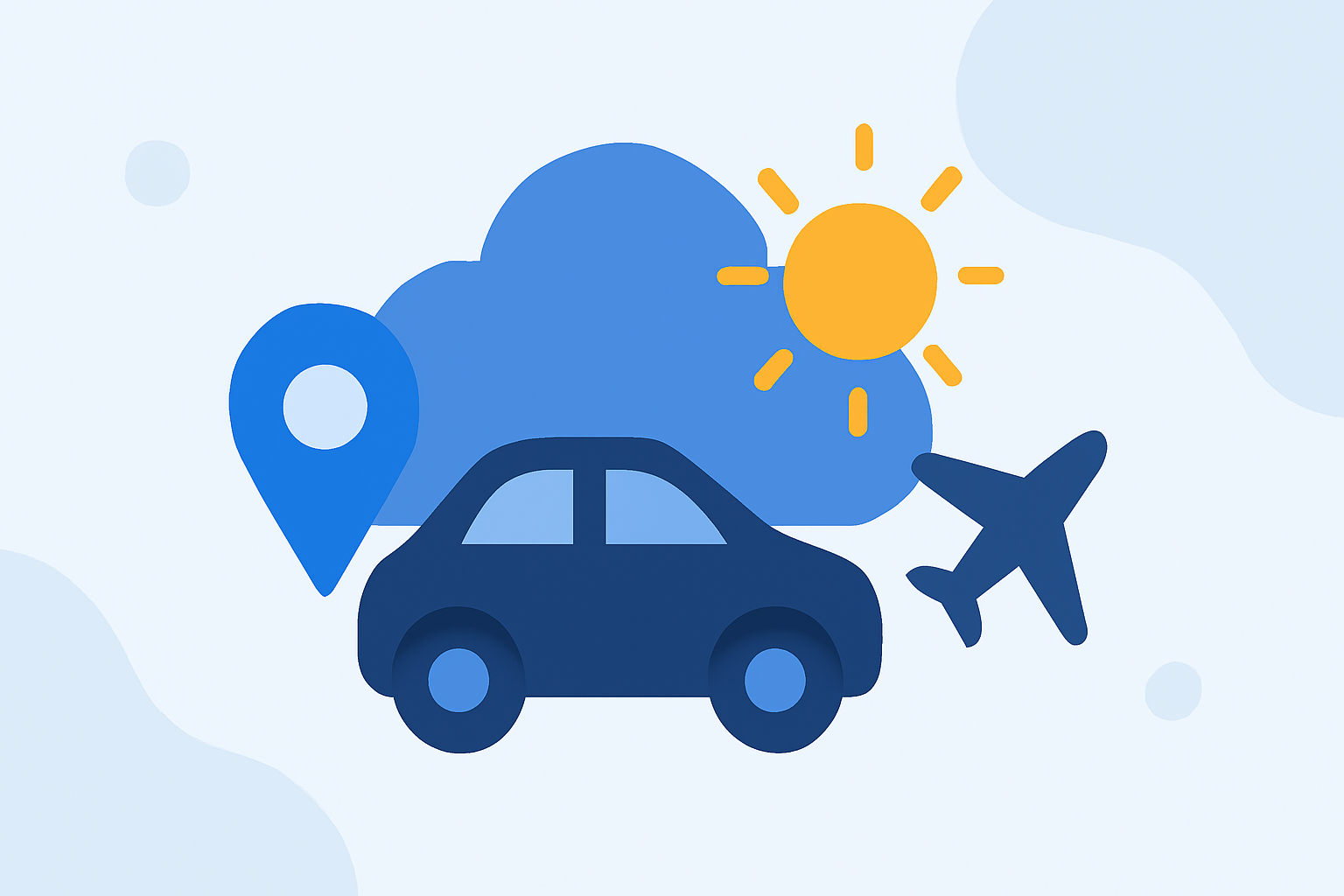 Real-Time Weather Tips for Your Road and Air Trip